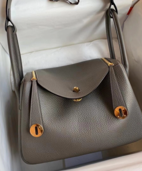 에르메스 린디백26 에토프 금장 끌레망스 가죽